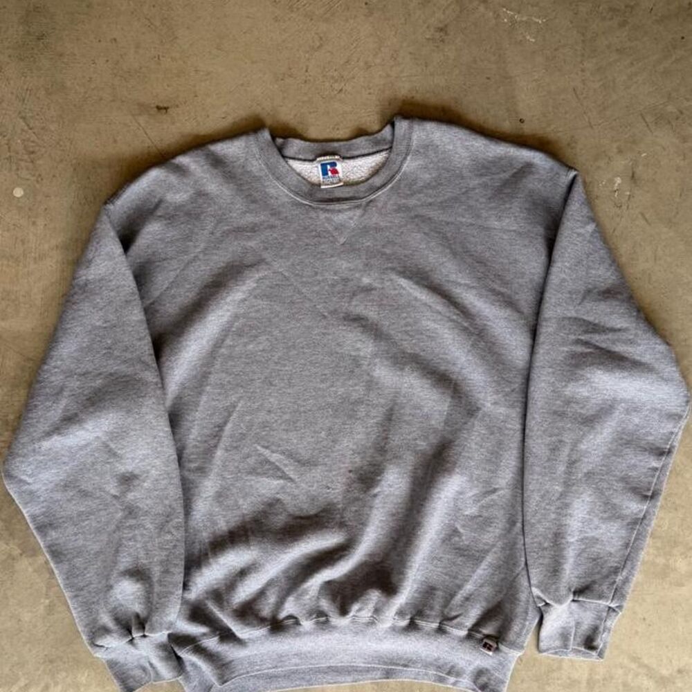 Russell-athletic Men's Grey Sweatshirt